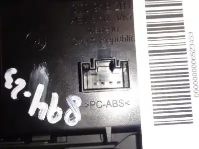 Second-hand car spare part multifunction display for skoda suberb (3t4) elegance oem iam references 3t0919201a  