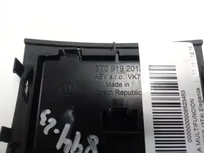 Second-hand car spare part multifunction display for skoda suberb (3t4) elegance oem iam references 3t0919201a  