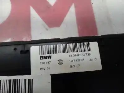 Peça sobressalente para automóvel em segunda mão comando de sofagem (chauffage / ar condicionado)  por bmw x5 (e53) 4.4i automático referências oem iam 61318373738  