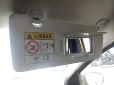 Peça sobressalente para automóvel em segunda mão para-sol direito por dacia sandero comfort referências oem iam 