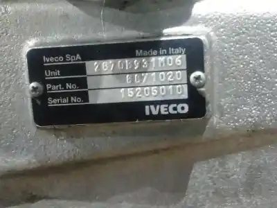 Автозапчасти б/у коробка передач за iveco 120e22 120e22 ссылки oem iam 2870b931m06  