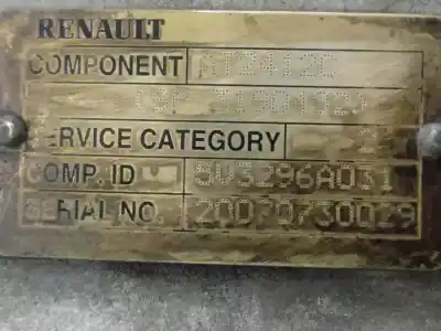 Pezzo di ricambio per auto di seconda mano riduttore per renault premium 370 riferimenti oem iam at2412c  