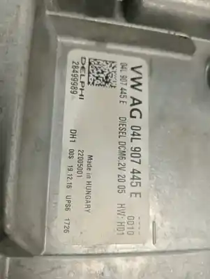 Second-hand car spare part ecu engine control for seat leon (5f1) reference oem iam references 04l907445e  