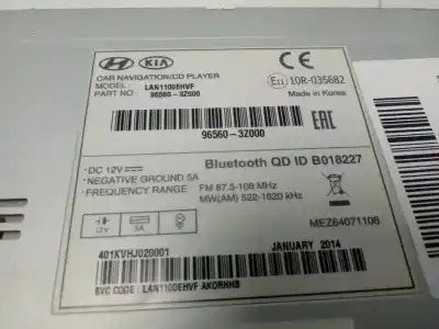 Автозапчасти б/у многофункциональный дисплей за hyundai i40 cw gl comfort ссылки oem iam 965603z000  