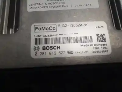 Second-hand car spare part ecu engine control for land rover evoque pure oem iam references 0281019622  