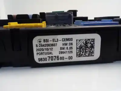 Gebrauchtes Autoersatzteil relais sicherungskasten multifunktionsrelais zum peugeot rifter access standard oem-iam-referenzen 9830707680  