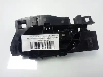 Second-hand car spare part interior right front handle for peugeot 208 access oem iam references   