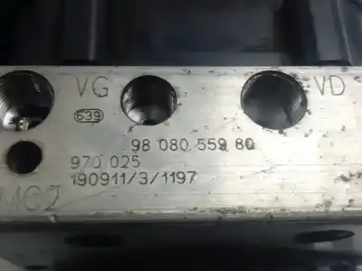 Peça sobressalente para automóvel em segunda mão abs por citroen berlingo live m referências oem iam 9808055980  