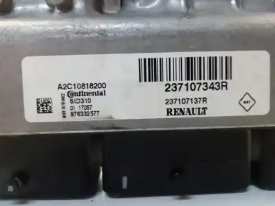 Автозапчастина б/у ебу контролер двигуна для renault talisman intens посилання на oem iam 237107343r  