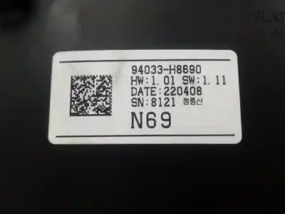 Peça sobressalente para automóvel em segunda mão quadrante por kia rio (yb) attract referências oem iam 94033h8690  