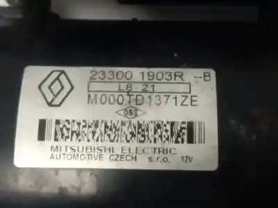 Автозапчастина б/у двигун запускається для dacia dokker ambiance посилання на oem iam 233001903r  