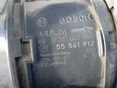 Pièce détachée automobile d'occasion DÉBITMÈTRE DE MASSE D'AIR pour OPEL ASTRA J BERLINA 5P  Références OEM IAM 0281002940  