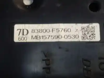 Peça sobressalente para automóvel em segunda mão quadrante por toyota yaris active referências oem iam 83800f5760  