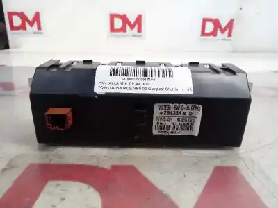 Second-hand car spare part multifunction display for toyota proace verso compact shuttle oem iam references 9828132480  