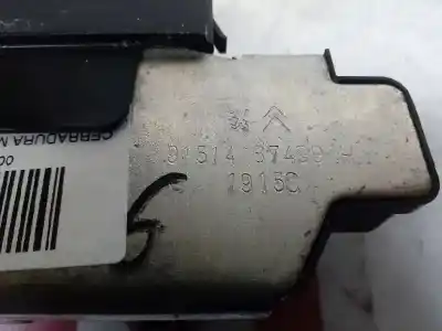 Second-hand car spare part trunk lock for citroen c3 collection oem iam references 9151487499  