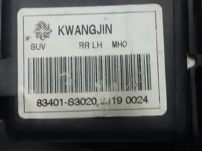 Second-hand car spare part rear left window regulator for opel mokka edition ecoflex oem iam references 001100292485  