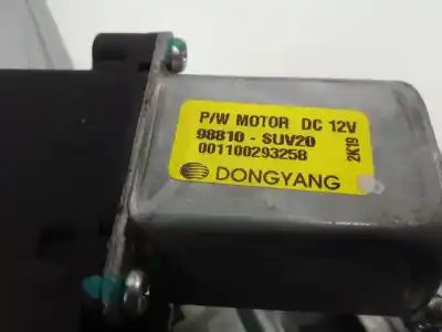 Second-hand car spare part rear right window regulator for opel mokka edition ecoflex oem iam references 98810suv20  