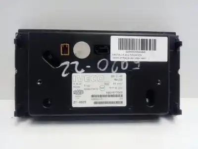 Second-hand car spare part multifunction display for iveco stralis 460 high way oem iam references 5801677506  