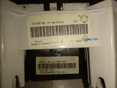 Peça sobressalente para automóvel em segunda mão comando de sofagem (chauffage / ar condicionado)  por dacia sandero ambiance referências oem iam   