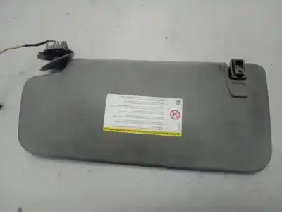Second-hand car spare part right sunshade for opel mokka edition ecoflex oem iam references   