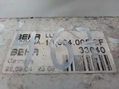 Second-hand car spare part intercooler for nissan atleon 80.140 oem iam references b440  