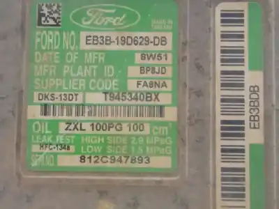 Автозапчасти б/у компрессор кондиционера воздуха за ford ranger (tke) 2.2 tdci cat ссылки oem iam eb3b19d629db  