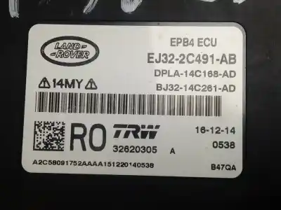 Second-hand car spare part electronic module for land rover evoque pure oem iam references ej322c491ab  