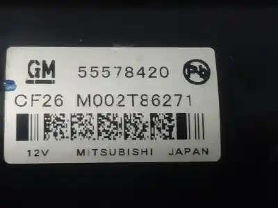 Peça sobressalente para automóvel em segunda mão motor de arranque por opel mokka edition ecoflex referências oem iam 55578420  