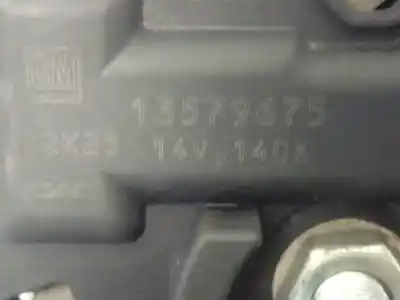 Second-hand car spare part alternator for opel mokka edition ecoflex oem iam references 13579675  