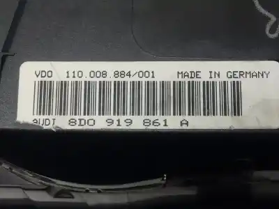 Peça sobressalente para automóvel em segunda mão quadrante por audi a4 berlina (b5) 1.9 tdi referências oem iam 8d0919861a  