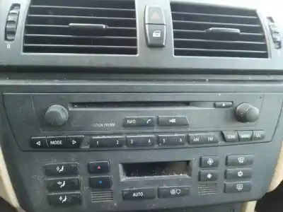 Peça sobressalente para automóvel em segunda mão sistema de áudio / rádio cd por bmw x3 (e83) 3.0d referências oem iam 6512693967001