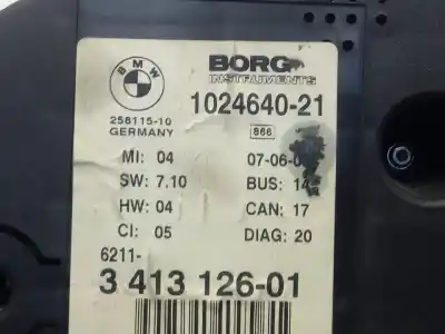 Peça sobressalente para automóvel em segunda mão quadrante por bmw x3 (e83) 3.0d referências oem iam 341312601  