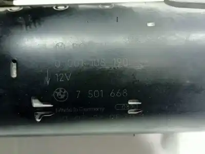 Peça sobressalente para automóvel em segunda mão motor de arranque por bmw x5 (e53) 3.0i referências oem iam 7501668  