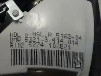 Second-hand car spare part interior rear right light for bmw x3 (e83) 2.5i oem iam references 63213414014  