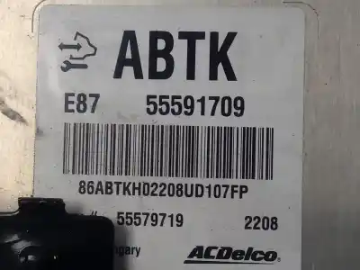 Second-hand car spare part ecu engine control for opel mokka edition ecoflex oem iam references 55591709  