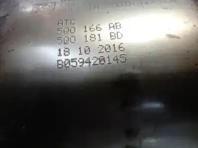 Second-hand car spare part particle filter for seat leon (5f1) reference oem iam references 04l131795bs  