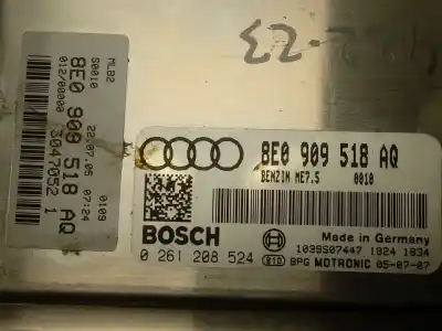 Second-hand car spare part ecu engine control for audi a4 avant (8e) 1.8 t oem iam references 8e0909518aq  