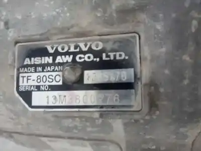Second-hand car spare part gearbox for volvo xc60 i suv (156) d5 awd oem iam references tf80sc  