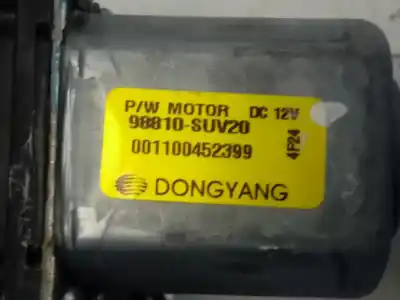 Second-hand car spare part passenger side right window regulator for vauxhall mokka 1.7 oem iam references 98810suv20  