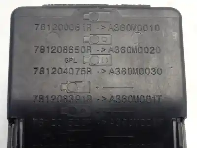 Peça sobressalente para automóvel em segunda mão tampa de combustível externa por renault captur ii experience referências oem iam 781200081r  