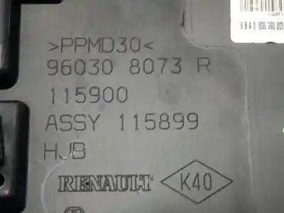 Second-hand car spare part rear spoiler for renault captur ii experience oem iam references 960308073  