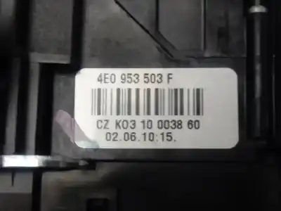 Second-hand car spare part indicator switch for audi a6 berlina (4f2) 2.0 tdi oem iam references 4f0953549d  