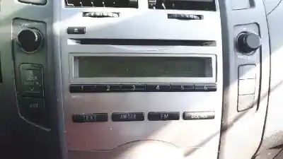 Second-hand car spare part audio system / radio cd for toyota yaris active oem iam references 861200d500