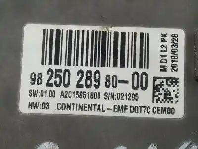 Second-hand car spare part multifunction display for ds 4 crossback 1.6 thp gasolina oem iam references 982502898000  