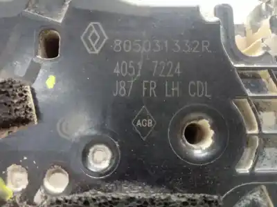 Second-hand car spare part left front door lock for renault captur dynamique oem iam references 805031332r  