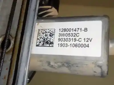 Second-hand car spare part passenger side right window regulator for renault captur dynamique oem iam references 128001471b  