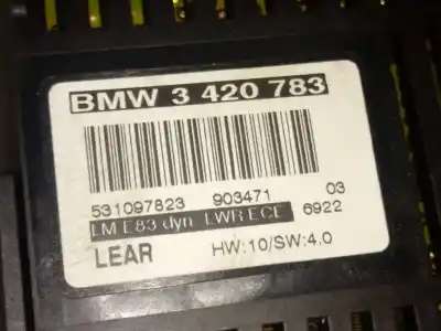Pezzo di ricambio per auto di seconda mano centralina luce per bmw x3 (e83) 3.0d riferimenti oem iam 3420783  