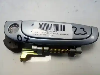 Second-hand car spare part exterior left front door handle for kia rio (jb) 1.4 16v oem iam references 826501g050