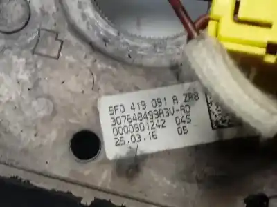 Second-hand car spare part steering wheel for seat leon st (5f8) reference plus oem iam references   