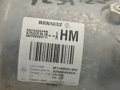 Автозапчастина б/у компресор кондиционера для dacia dokker essential посилання на oem iam 926008367r  